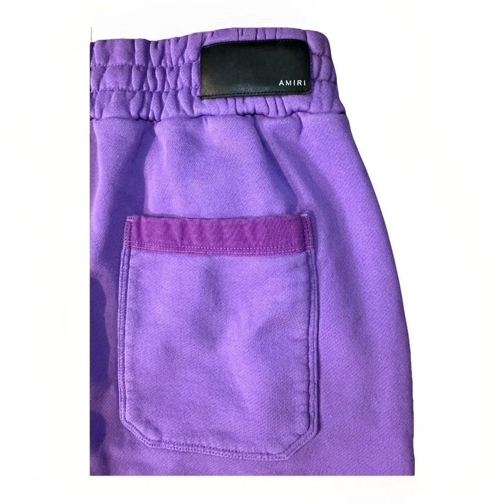 AMIRI purple cotton